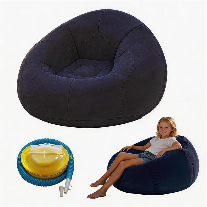 Aufblasbarer Sitzsack, Aufblasbares Stuhl Sofa, Sitzsack Aufblasbar, Aufblasbarer Lounge Sessel, Tra