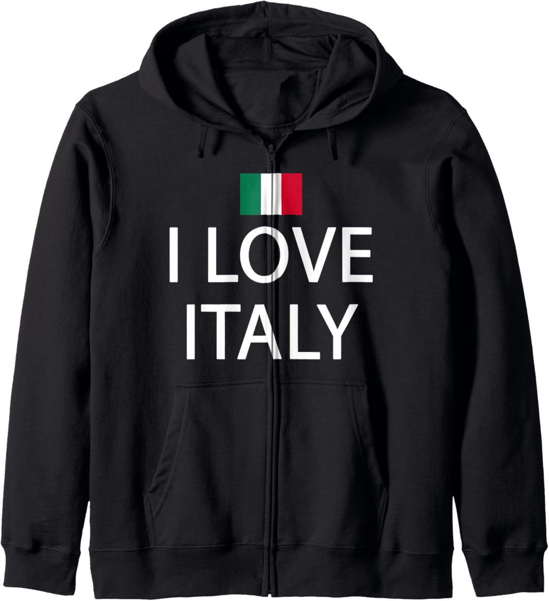 Italienische Flagge Italienische Abstammung, Komisch Italien Kapuzenjacke