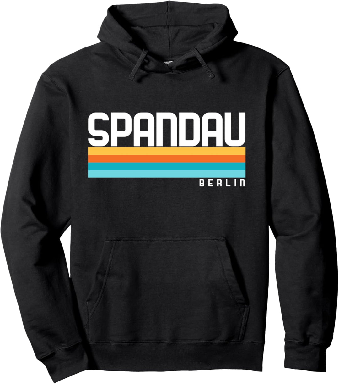Achtziger Spandau Berlin Vintage Retro Style Design Pullover Hoodie