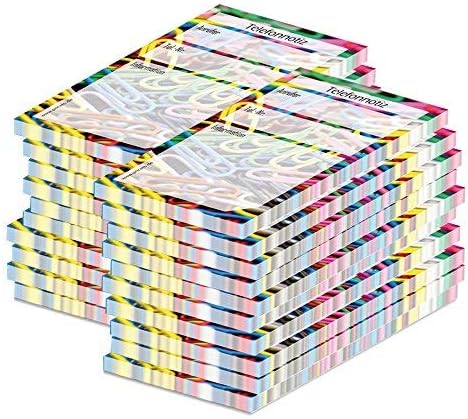 PRICARO Telefonhaftnotiz "Büroklammer", 20 Stück