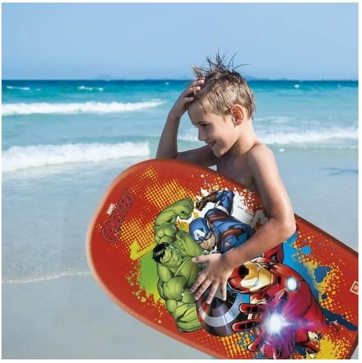 Mondo Toys - Marvel Spider-Man - Kinder Wasserspielzeuge BODY BOARD 84 AVENGERS, BODY BOARD 84 AVENG
