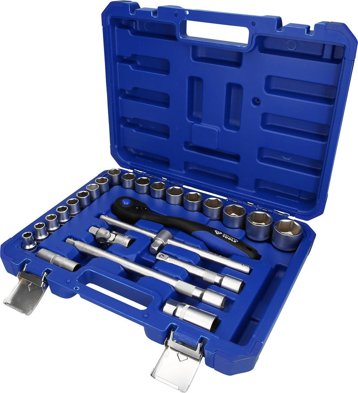 BRILLIANT TOOLS BT022025 1/2" Steckschlüssel-Satz, 25-tlg [Powered by KS TOOLS] 25-tlg. 1/2", 25-tlg