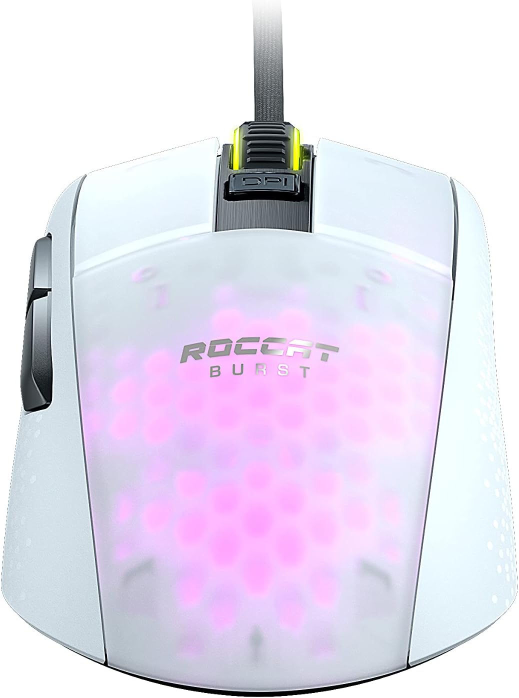 Roccat Burst Pro - Extrem leichte Optical Gaming Maus (hohe Präzision, Optischer Owl-Eye Sensor (100