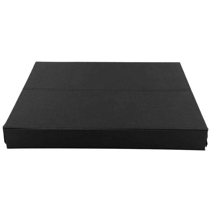 Dioche Brillenetui, Uhren-Organizer, 18 Fächer, Sonnenbrillen-Aufbewahrungsbox, mit Metallknöpfen, m