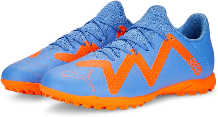 PUMA Herren Future Play TtFussballschuh 39 EU Blue Glimmer Puma White Ultra Orange, 39 EU Blue Glimm