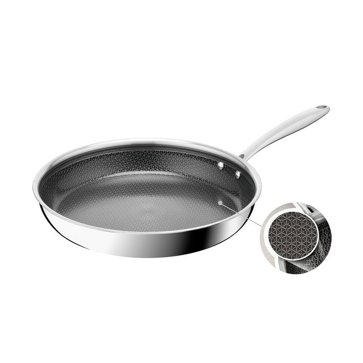 Tefal Master Mesh Keramik-Bratpfanne, 28 cm, HybridMesh-Technologie, kratzfeste Oberfläche, ultimati