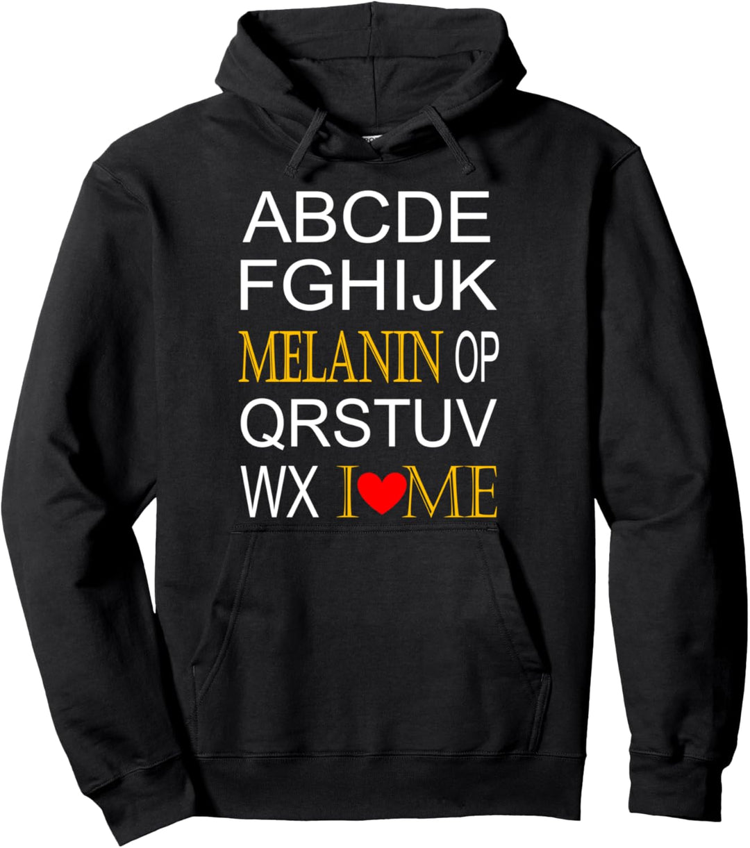 African American Child Melanin Gift for Family Pullover Hoodie