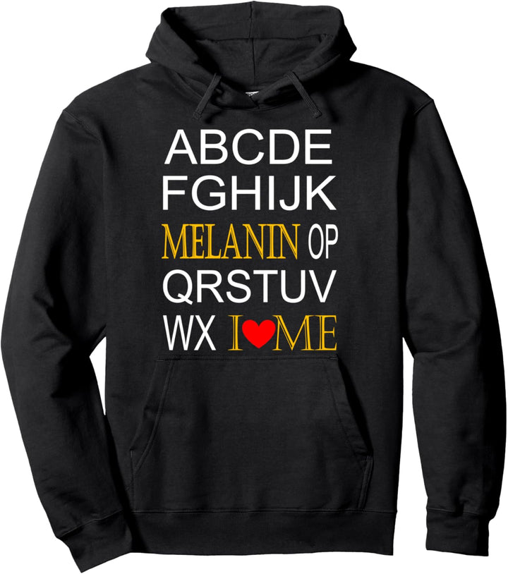 African American Child Melanin Gift for Family Pullover Hoodie