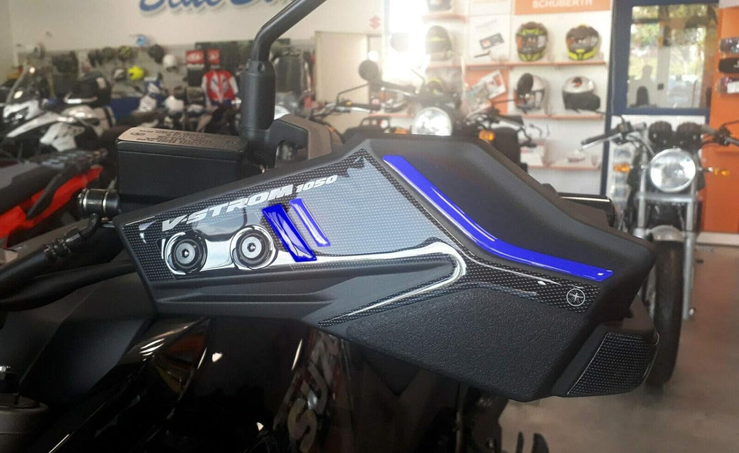 labelbike - 3D Gel Harz Aufkleber Set, Dekorationen und Schutz für Motorradhandschützer, kompatibel