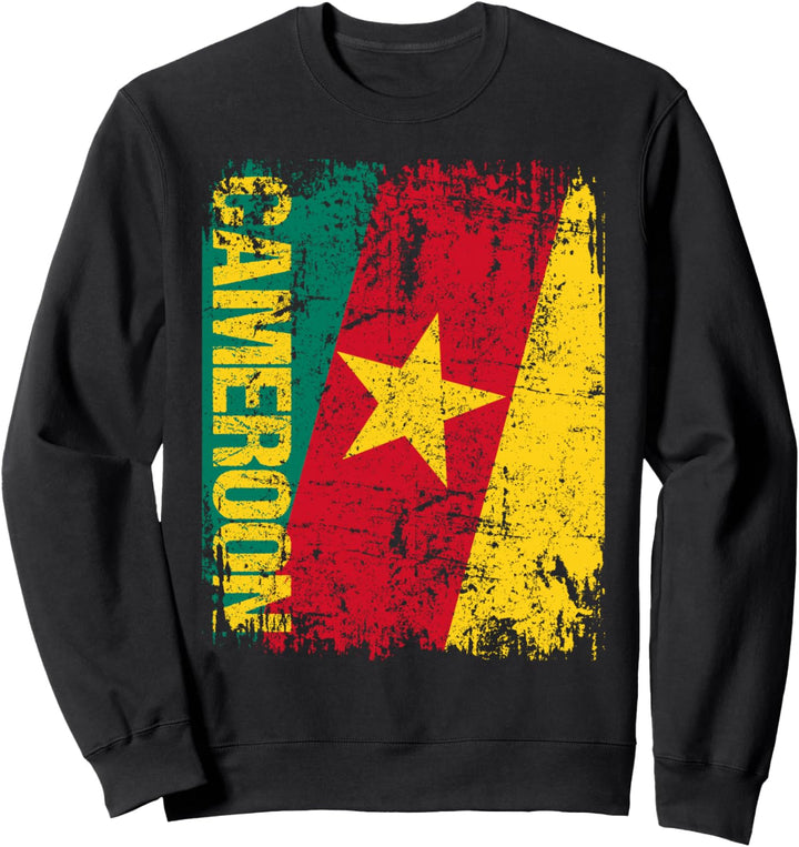 KAMERUN Flagge | Damen Herren Kinder KAMERUN Sweatshirt