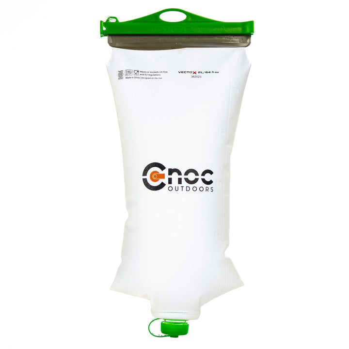 VectoX Wasserbehälter, robust, 28 mm Gewinde, 2 l, Grün