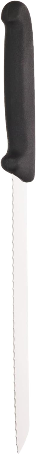 Victorinox Fibrox Brotmesser mit Wellenschliff, Extra Scharfe Klinge, Rostfreier Stahl, Spülmaschine