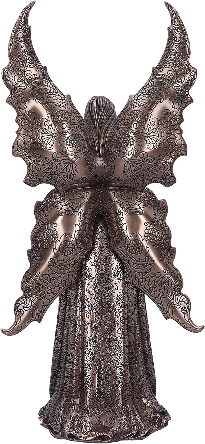 Nemesis Now Bronze Gothic Fairy Angel Figurine, 36cm Anne Stokes Only Love Remains Gotische Feenfigu