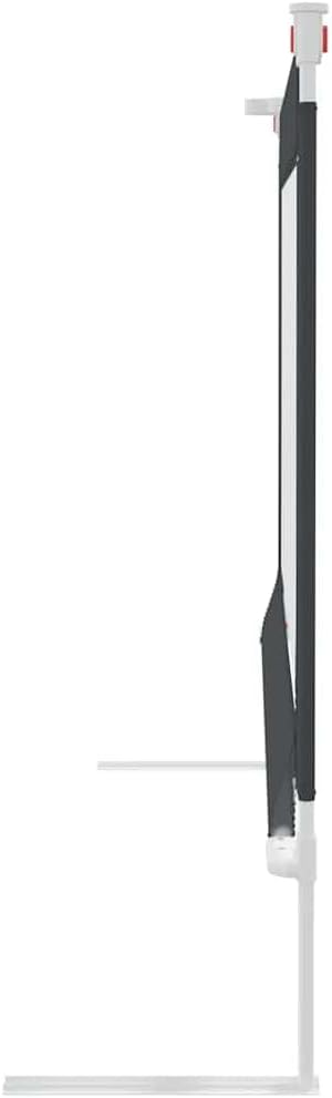 SMARTGROUPSTORE BD - BD Sicherheitsgeländer Kinderbett Dunkelgrau Stoff 200 x 25 cm