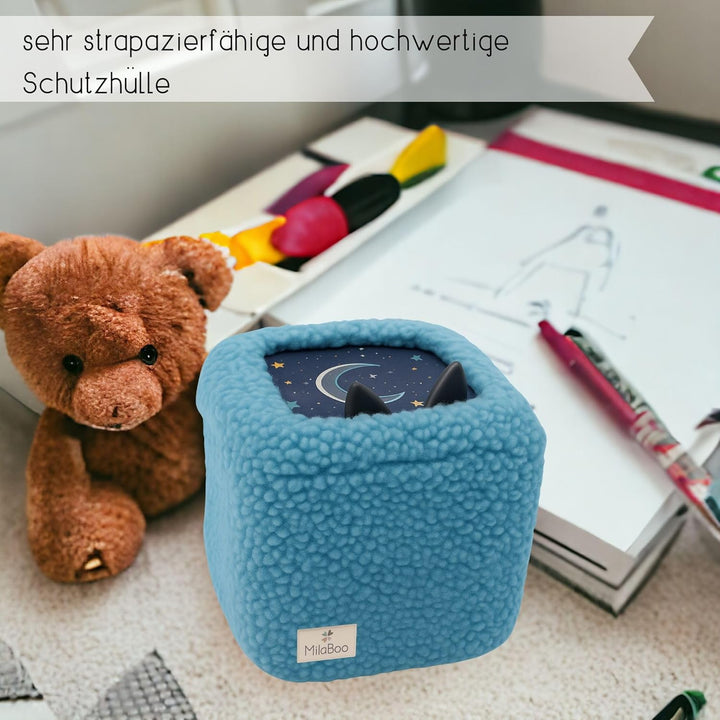 Milaboo® hochwertiger Teddybezug für Toniebox 1 und 2 – Handgefertigt in Deutschland, mit weichem Te