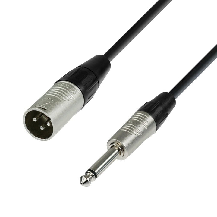 Adam Hall Cables 4 STAR MMP 0500 Mikrofonkabel REAN XLR Male auf Klinke TS | 5 m Einzigartig, Einzig