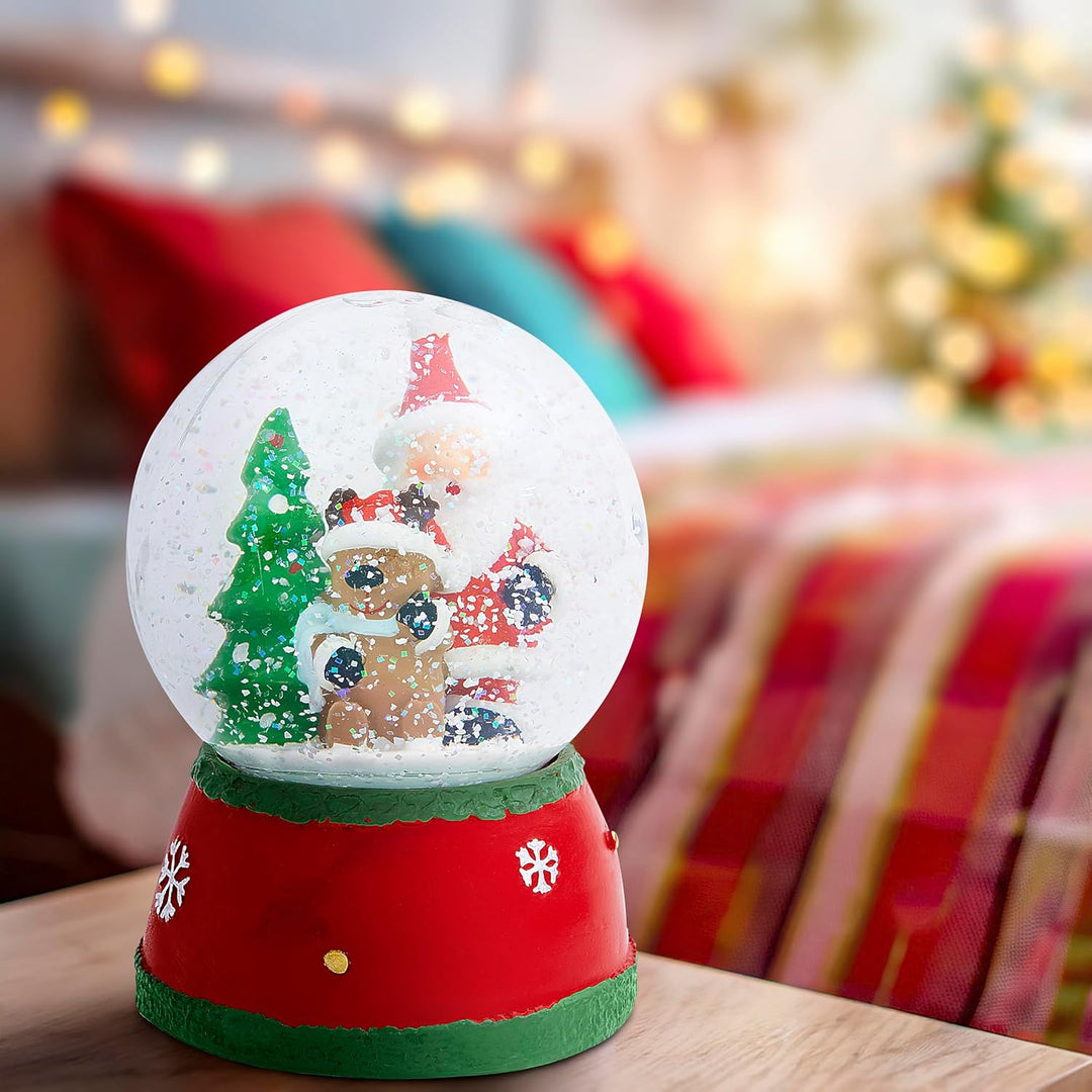 Schneekugel mit Vater Weihnachten Spieluhr