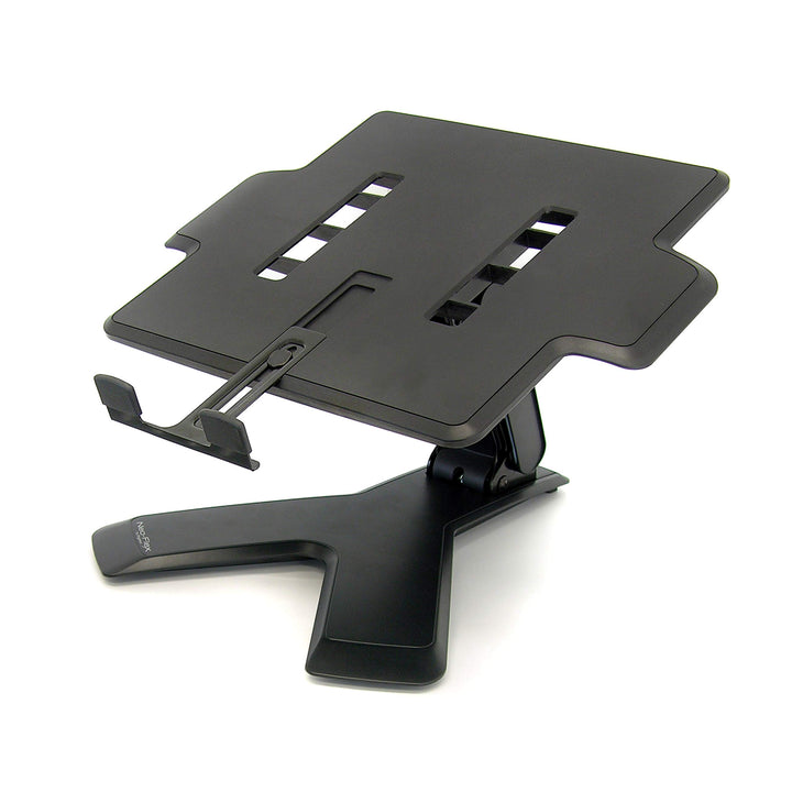 Neo-Flex® Notebookhalterung mit Lift Standfuss Schreibtisch, Schreibtisch