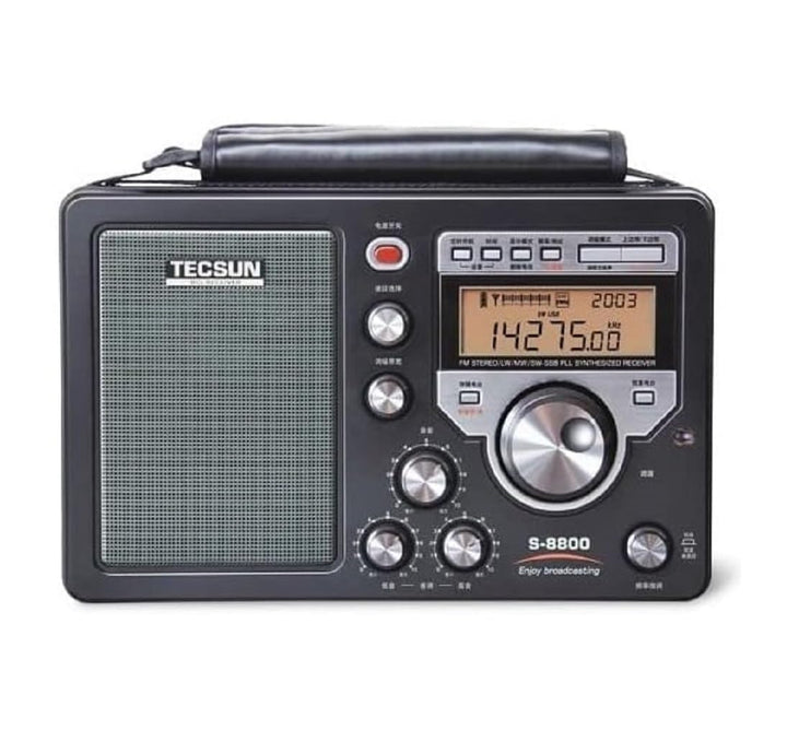TECSUN S-8800 Multi-Konvertierungs-Radioempfänger AM/FM/LW/SW/SSB