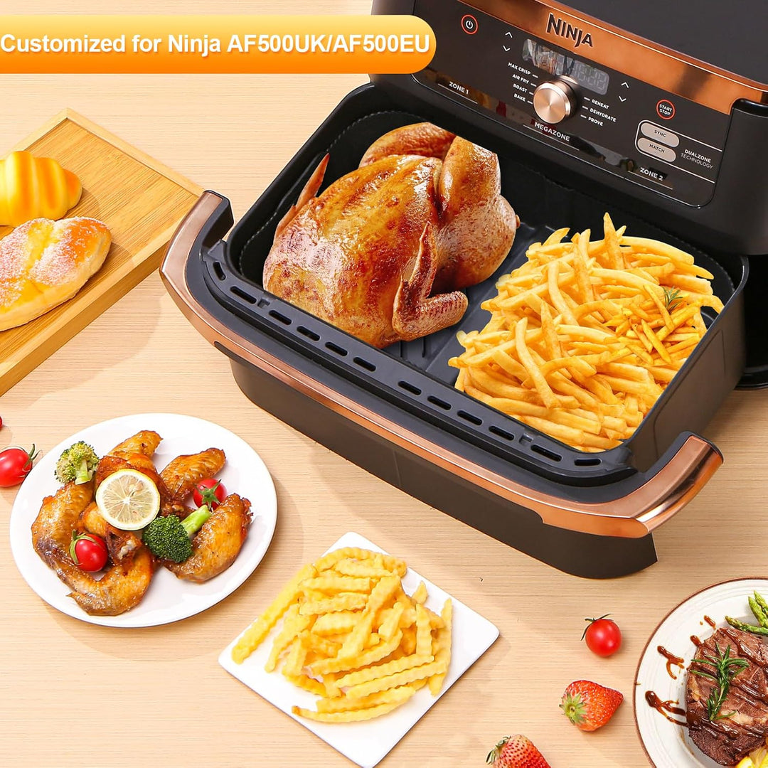 Airfryer Zubehör Für Heissluftfritteuse Ninja Af500EU Af500EUCP 10,4L, Silikonform Für Heissluftfrit