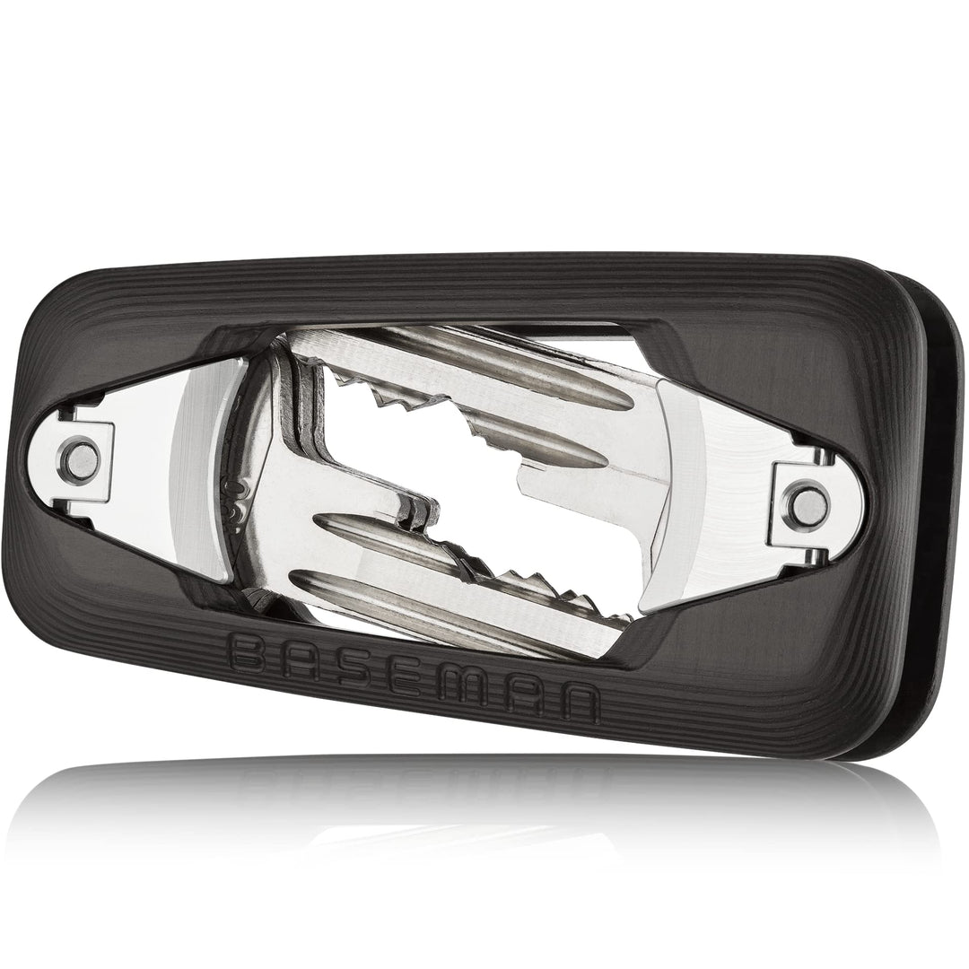 BASEMAN® Key Organizer Carbon – der innovative Schlüssel Organizer ordnet Schlüssel mit Stil und bri