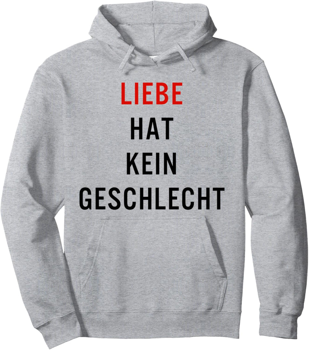 Liebe Hat Kein Geschlecht Lgbt-Q Trans Lesbisch Schwul Stolz Pullover Hoodie