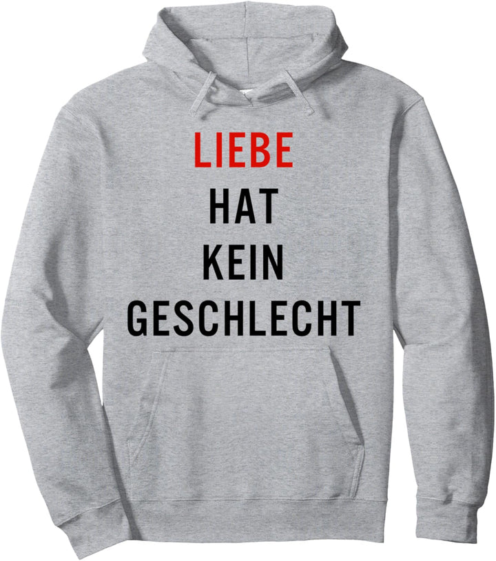 Liebe Hat Kein Geschlecht Lgbt-Q Trans Lesbisch Schwul Stolz Pullover Hoodie