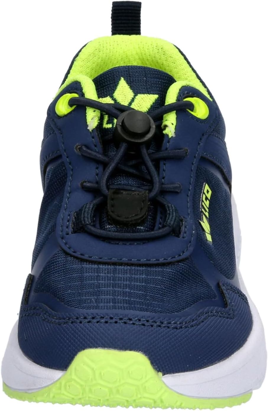 Lico Unisex Kinder Skylar Sneaker 30 EU Marine Lemon, 30 EU Marine Lemon