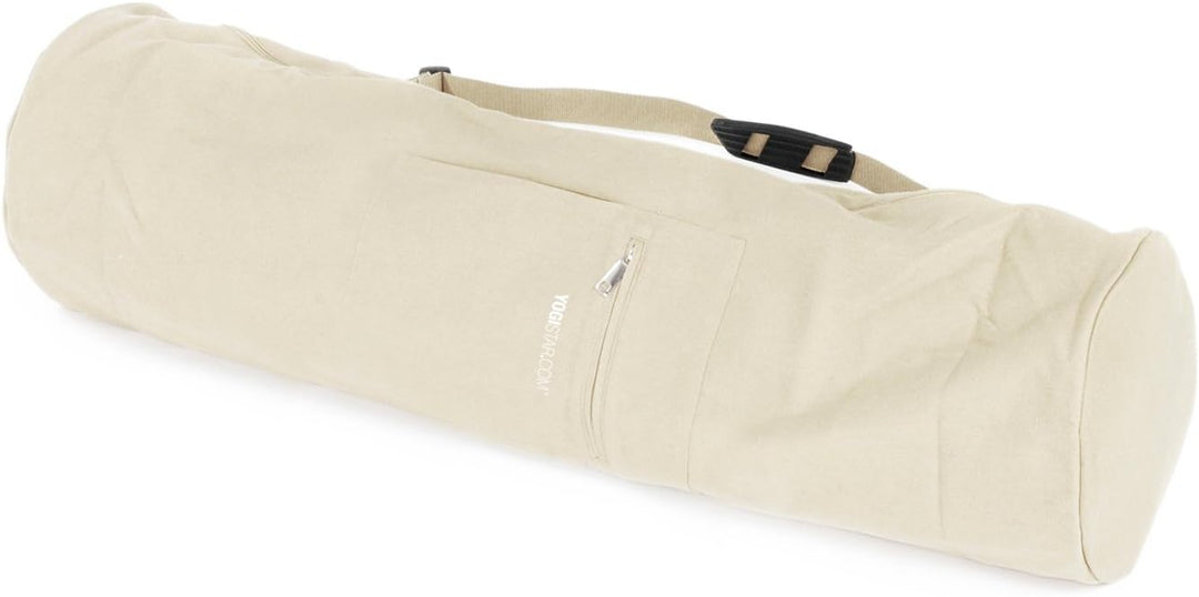 Yogatasche Yogibag® Basic - Zip - Extra Big - Cotton - 80 Cm Naturweiss, Naturweiß