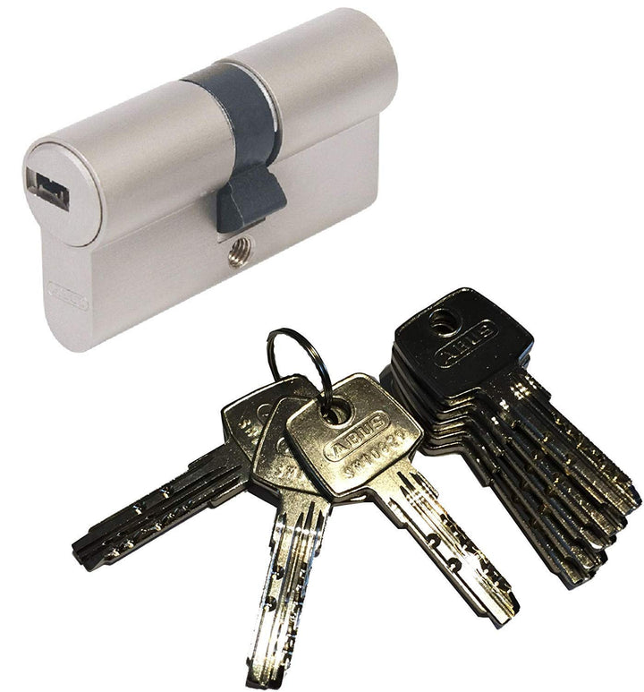 ABUS EC550 Profil-Doppelzylinder Länge (a/b) 40/40mm (c=80mm) mit 8 Schlüssel