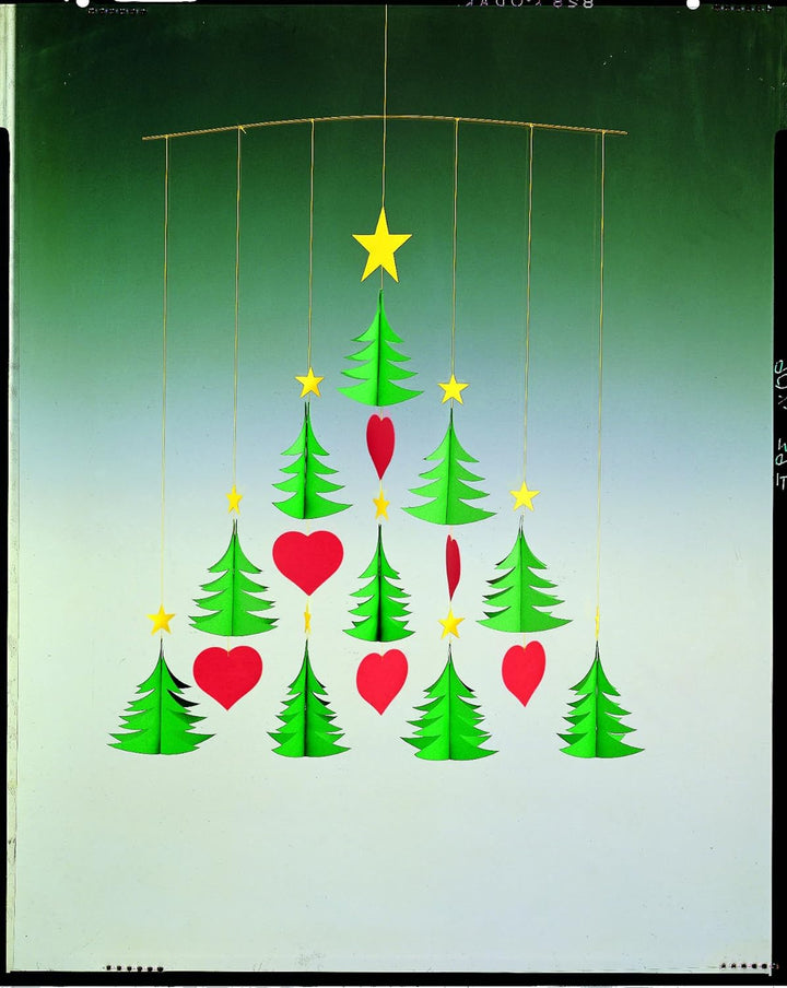 Flensted f091b Mobile, Stahl, Mehrfarbig, 50 x 45 cm