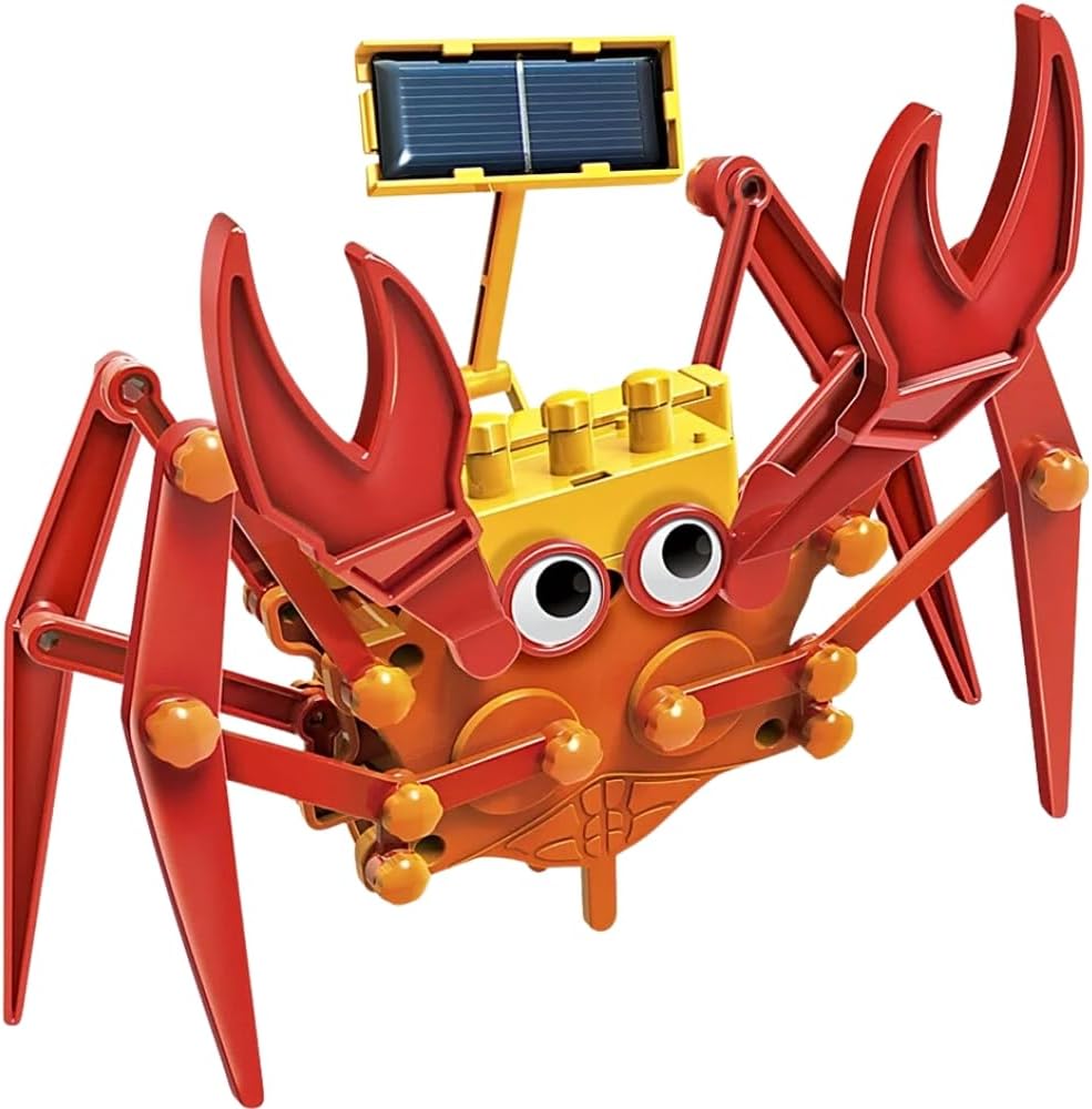 4M - Hybrid Krabbe | Green Science | Entdecke Solarenergie & Batterietechnologie | Bewegung mit Sonn