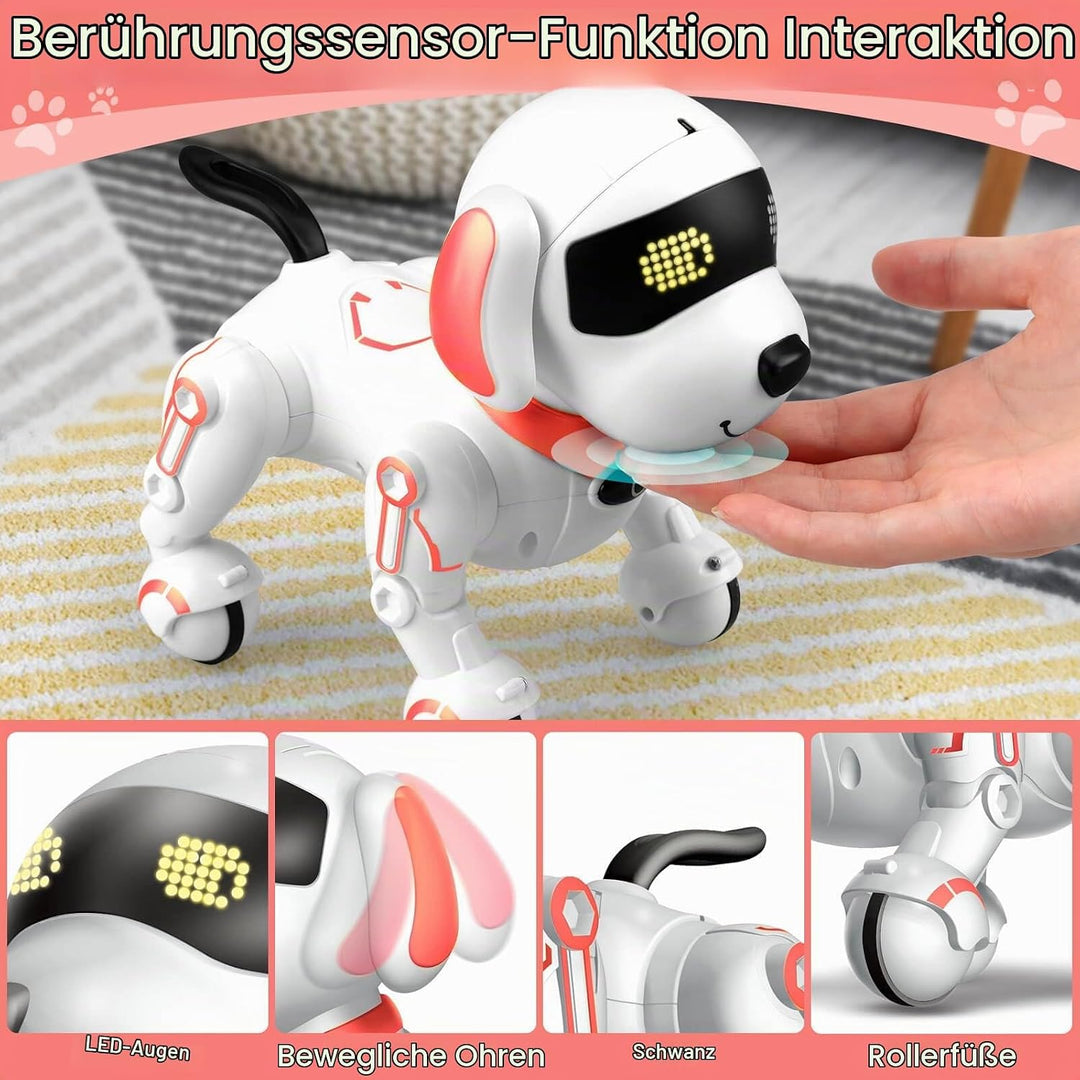 Spielzeug für 8+ Jahre Mädchen Junge: Roboter Hund Ferngesteuert Spielzeug ab 8 9 10 11 12 Jahre Kin