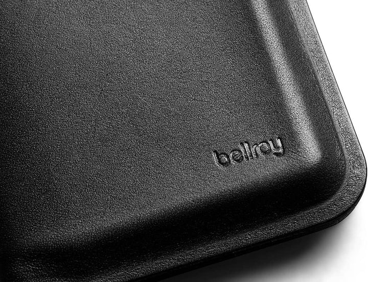 Bellroy Apex Slim Sleeve (Schlanke Faltbare Leder-Brieftasche mit RFID-Schutz) - Raven, Raven