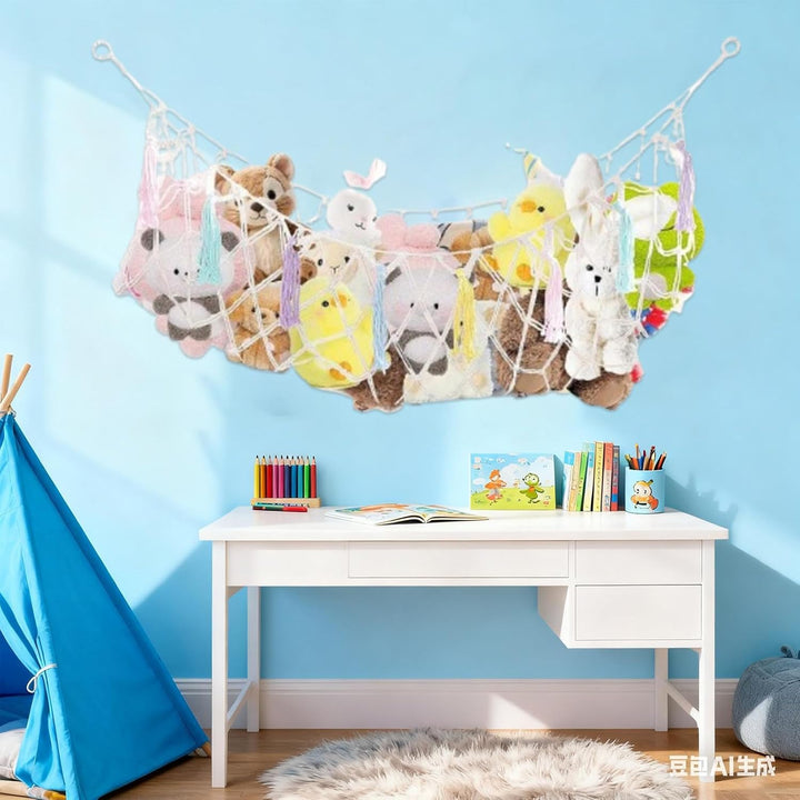 Strapazierfähiger Wand-Organizer, grosser Boho-ästhetischer Stauraum, 89,9 x 50,8 cm, Raumdekoration