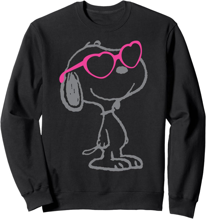 Peanuts Snoopy Heart Shades Sweatshirt