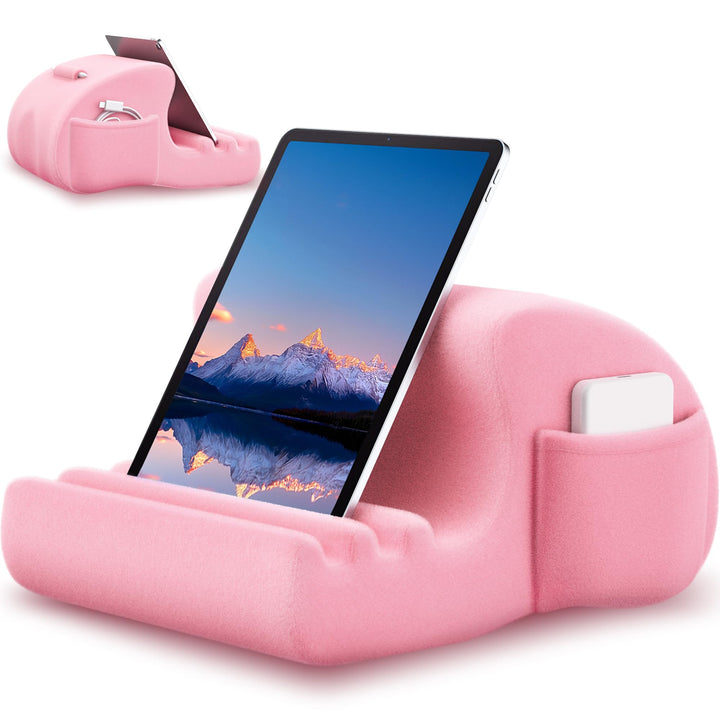 CreaDream Tablet-Kissenständer, Tablet-Halterung für Bett, Schoss und Schreibtisch mit 3 Betrachtung