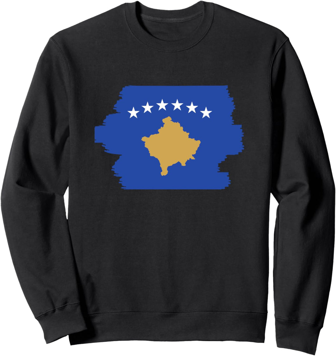 Kosovarische Flagge Kosovo Sweatshirt