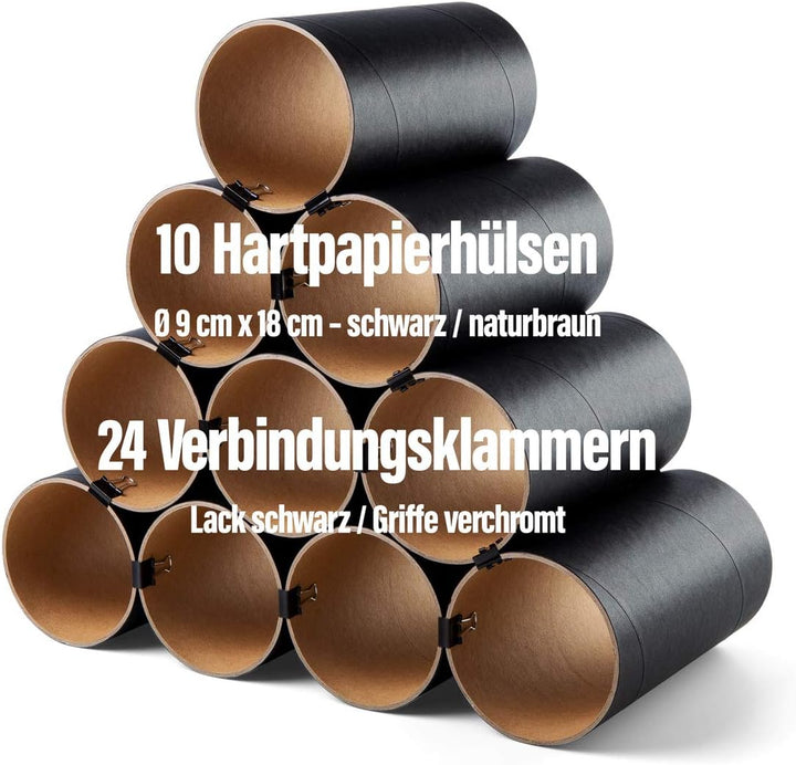 corpus delicti :: Weinheim - Flaschenregal - Weinregal aus Hartpapier - Basisversion für bis zu 19 F
