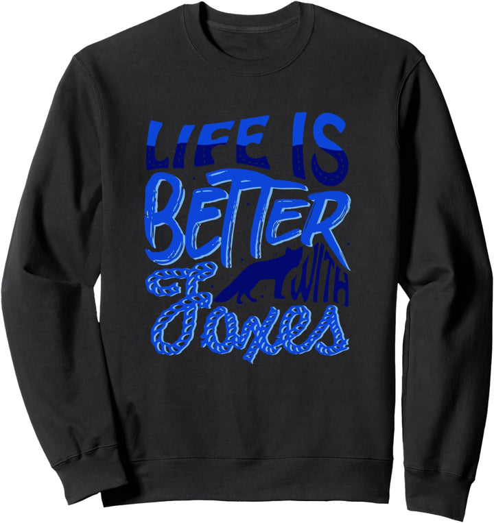 Leben mit Füchsen Wildlife Wald Tier Natur Sweatshirt