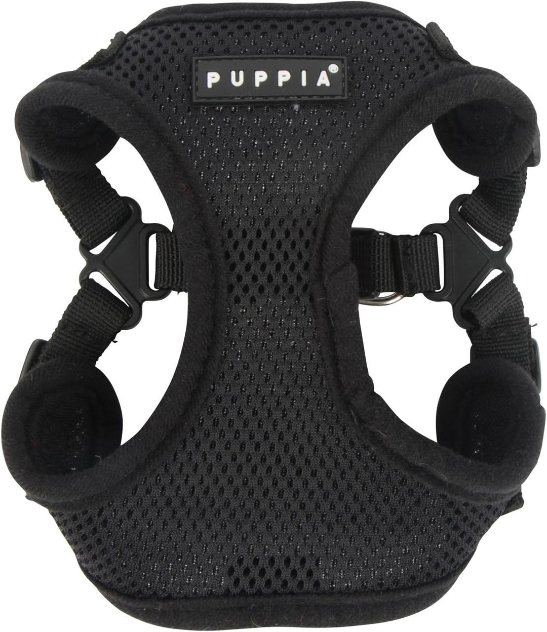Puppia PARA-HC1533 SOFT HARNESS C, S, schwarz S schwarz, S schwarz