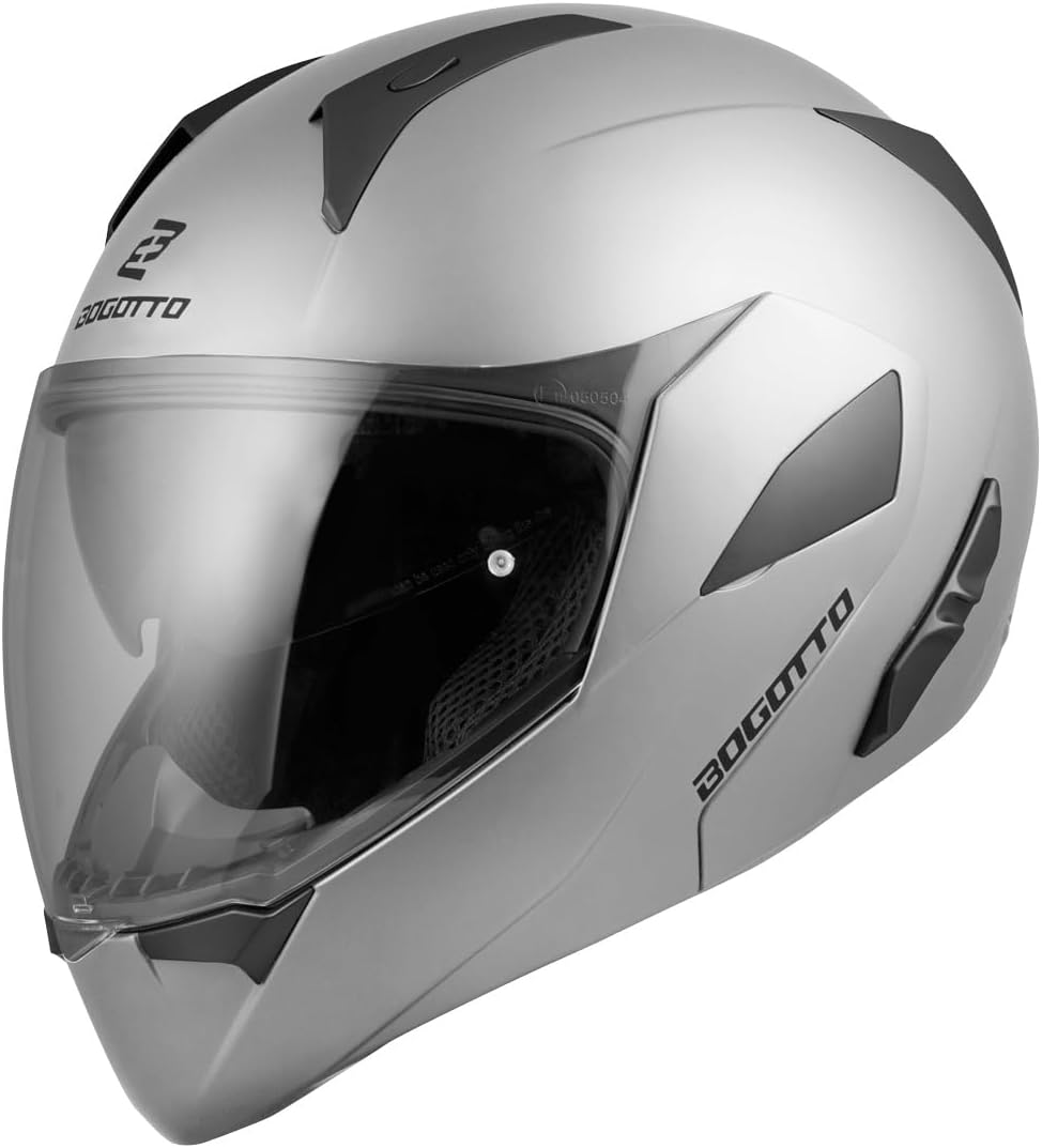 Bogotto V280 Klapphelm (Silver,XS) XS Silber, XS Silber