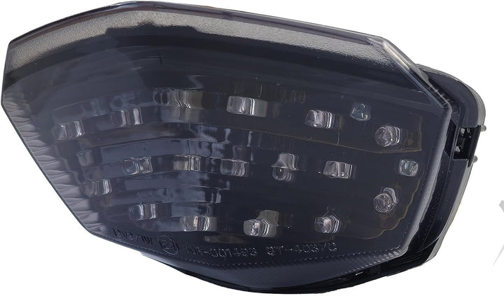 Tenzo-R Motorrad LED Rücklicht Smoke Schwarz getönt für Kawasaki Ninja 250R EX250 08-11