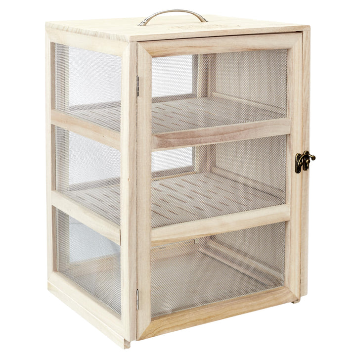 Cook Concept KA4717 Vorratsschrank, für Aufbewahrung, sonstiges Zubehör, Paulownia, 28,2 x 24 x 39 c