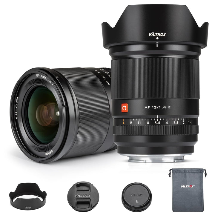 VILTROX 13mm F1.4 Wide Angle Aps-C Autofokus Objektive für Sony E Mount Kamera Objektive Camera Lens