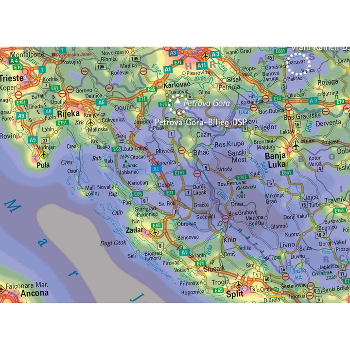 Sky Quality Map Europe: Light Pollution & Dark Sky Map - Star Light Preserves and Star Party Sites,