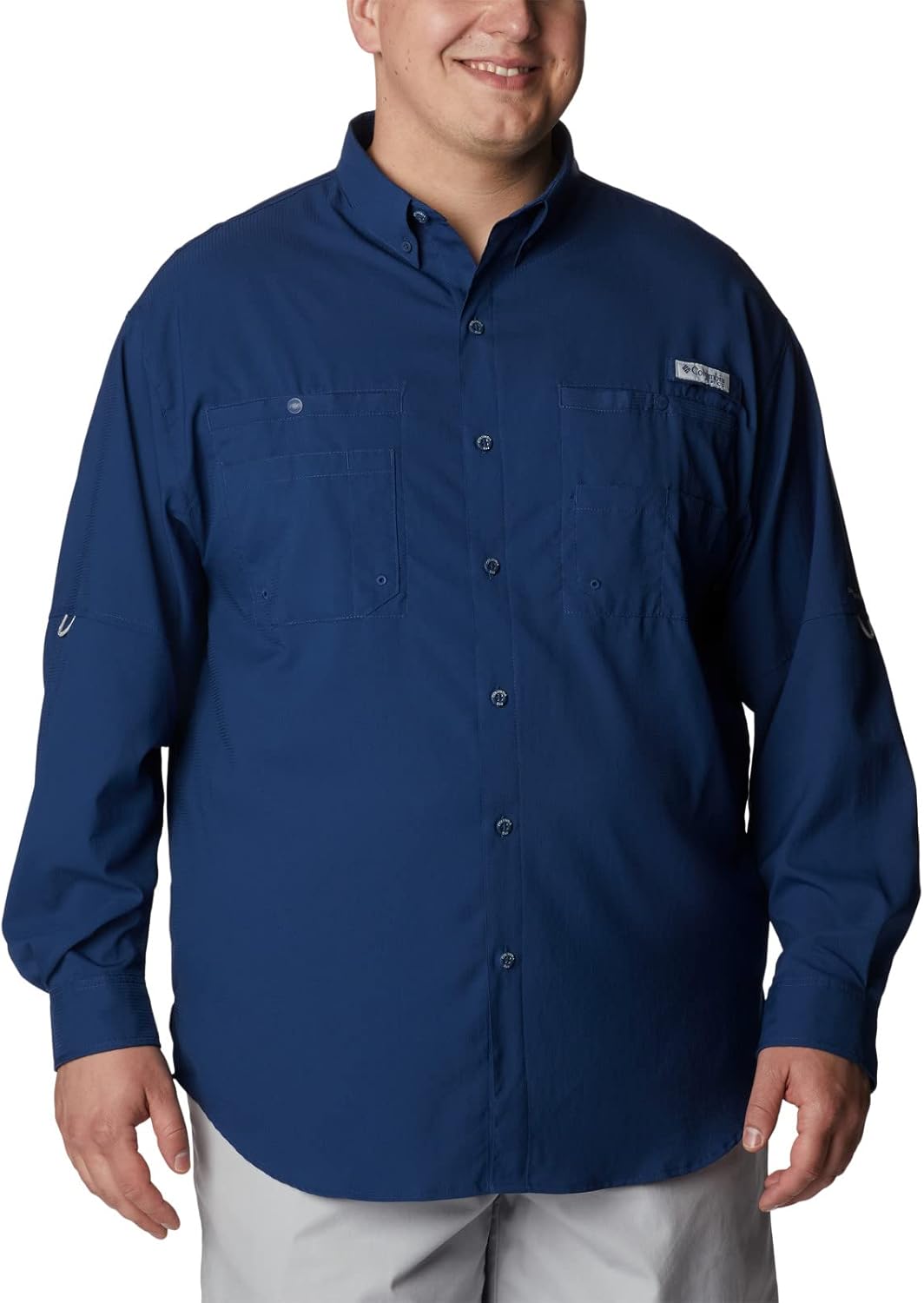 Columbia Herren Super Bonehead Classic Langarm Angelshirt XS Carbon, XS Carbon