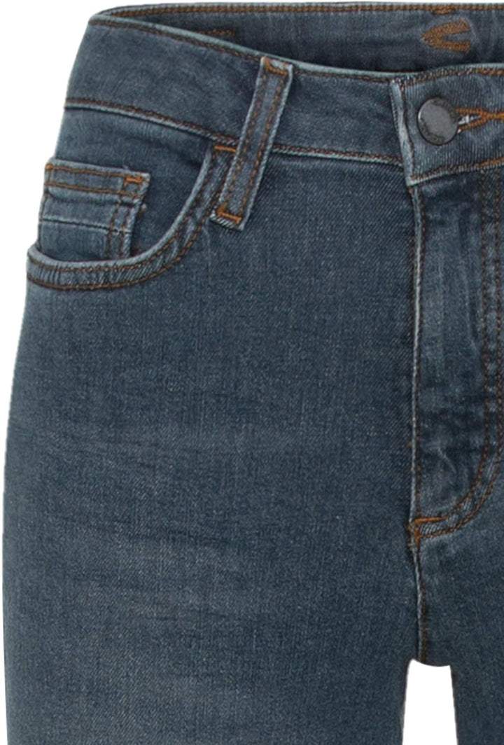camel active Damen Hose 33W / 30L Grey Blue Denim, 33W / 30L Grey Blue Denim