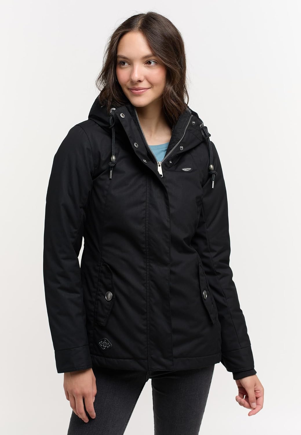 Ragwear MONADE Damen Jacke M Black 2321_1010, M Black 2321_1010