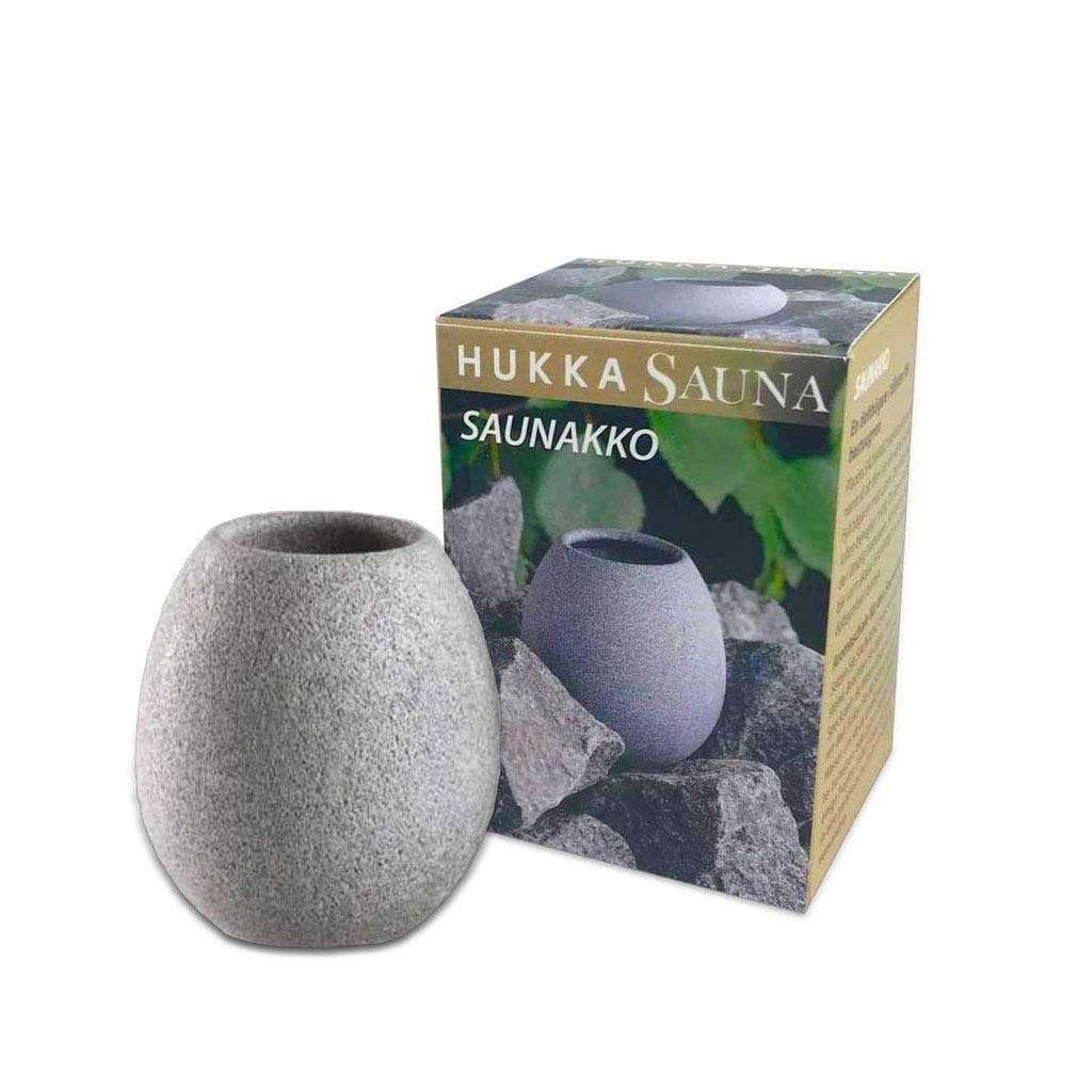 Saunakko Dufttasse - Sauna Aromaschale aus Speckstein/Das Original aus Finnland von Hukka Sauna